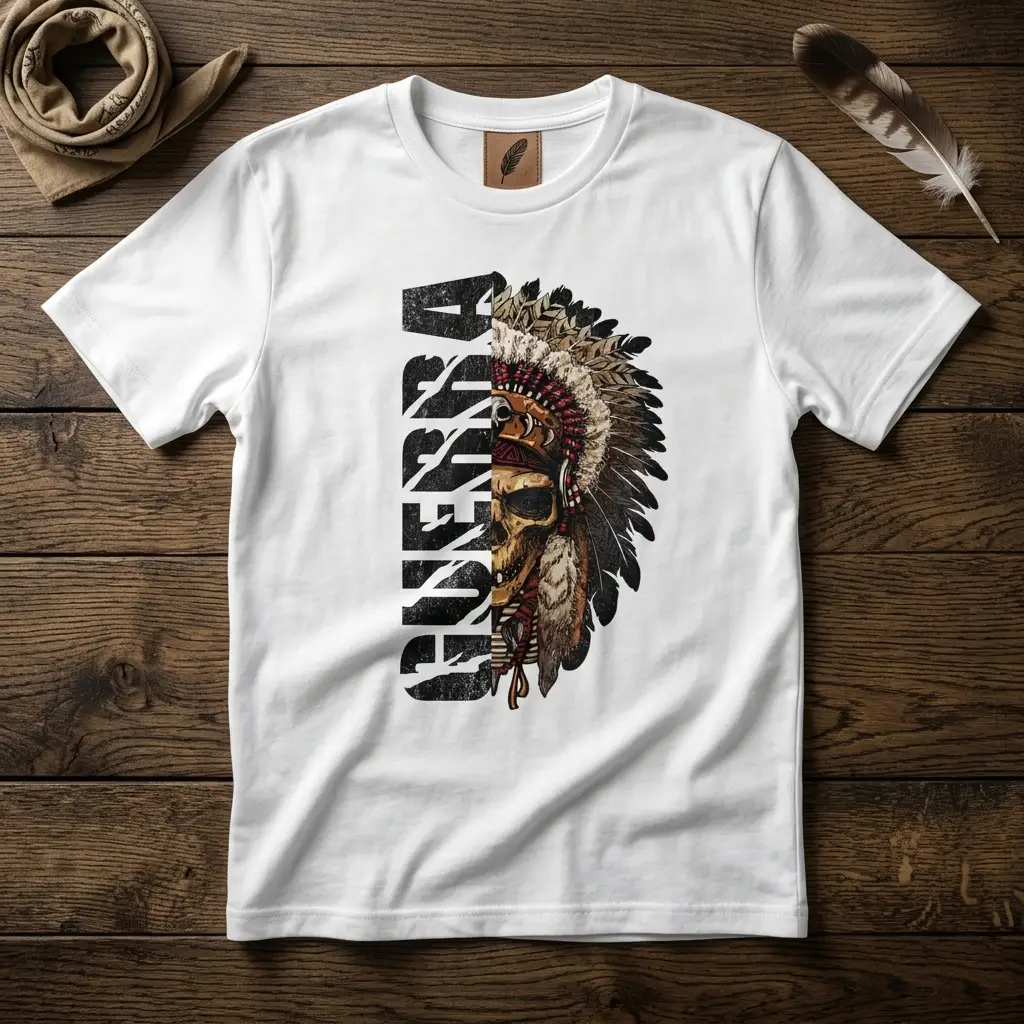 Aztec Sun Tribal Printed T-Shirt