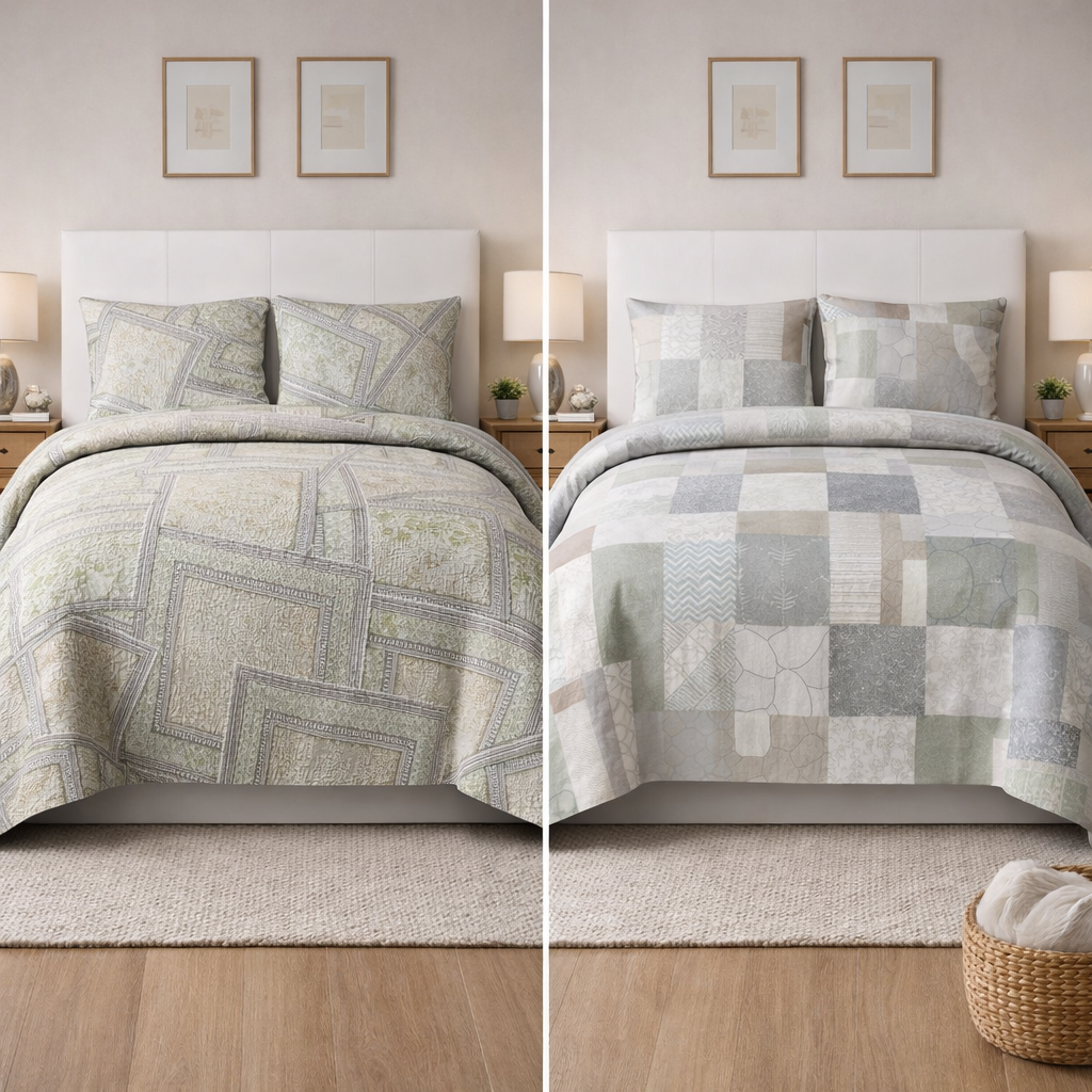 Reversible Kaarigiri Queen Greenbox Geo