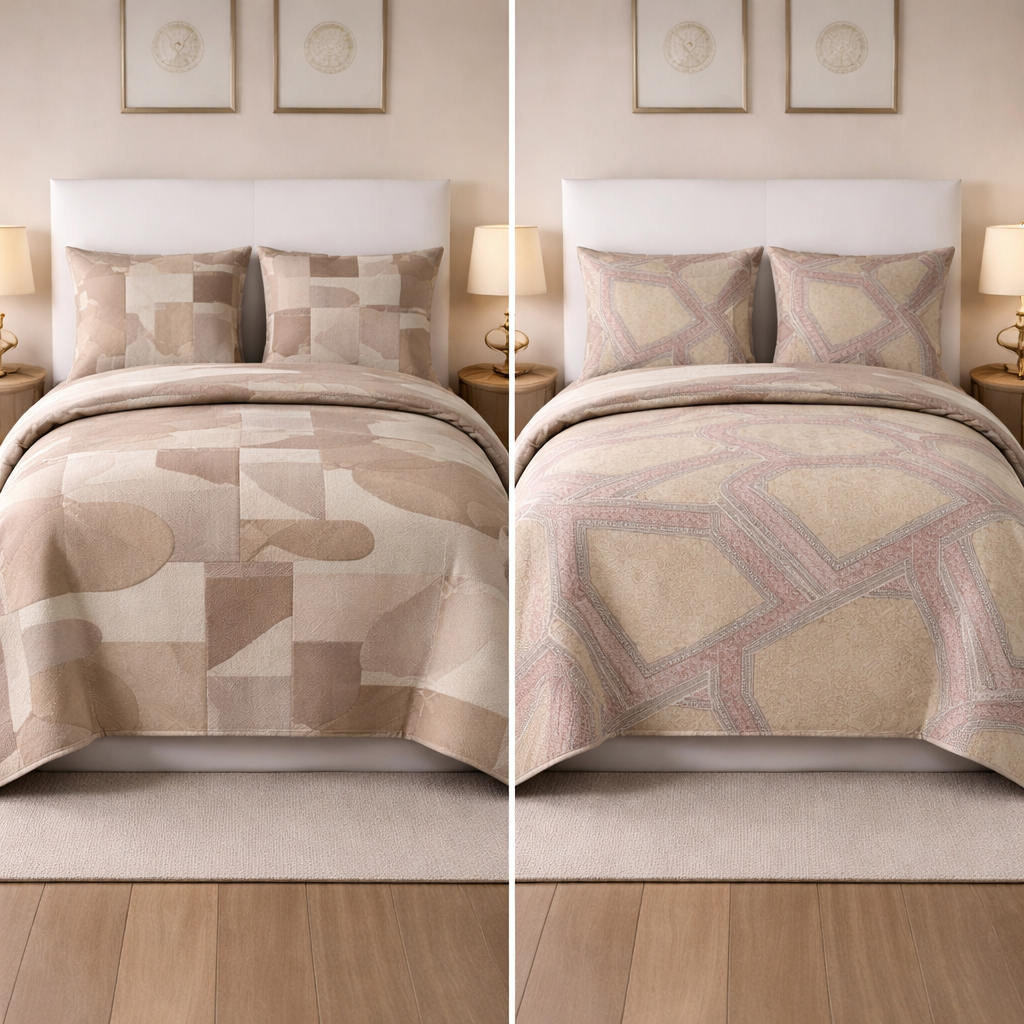 Reversible Kaarigiri Queen Pinkstrip Geo