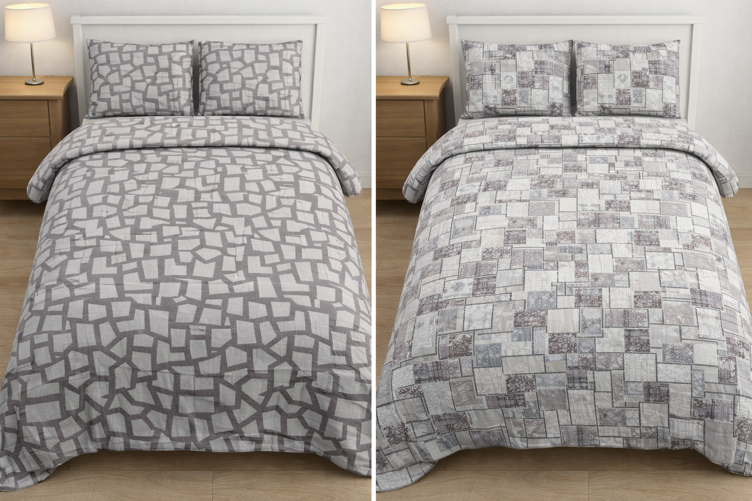 Reversible Single Bed Green-Geo Box