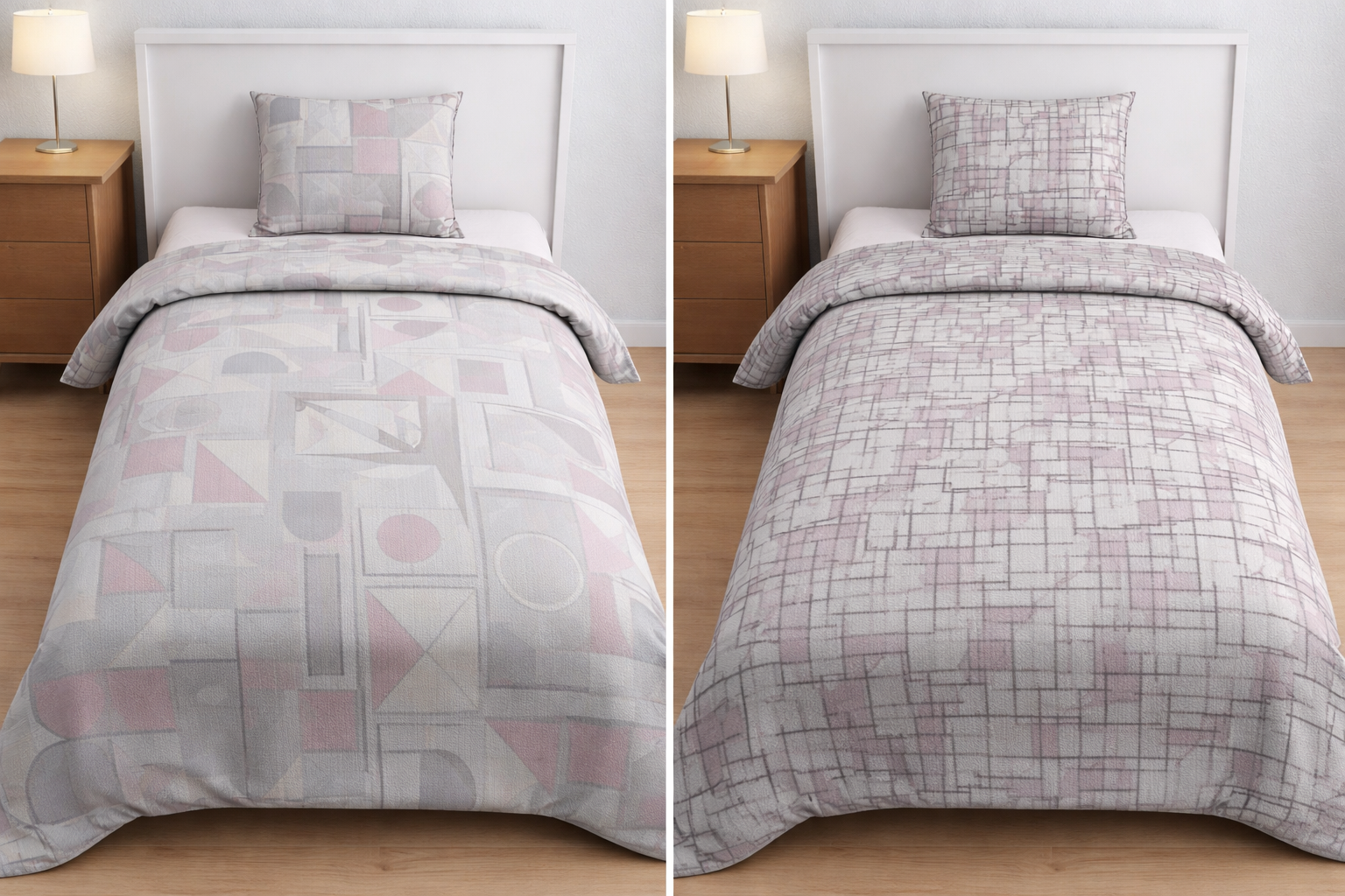 Reversible Single Bed Yellow Shaper