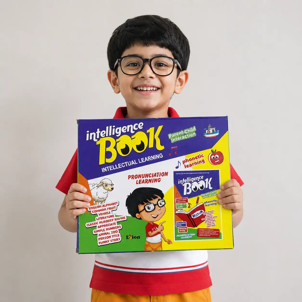 Intelligence Book Learning Kit for Kids – Phonics, Pronunciation & Early Education Toy